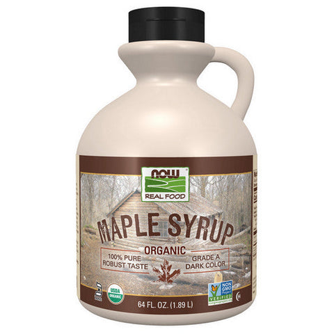Now Foods, Maple Syrup Organic, Grade A 64 oz Now Foods