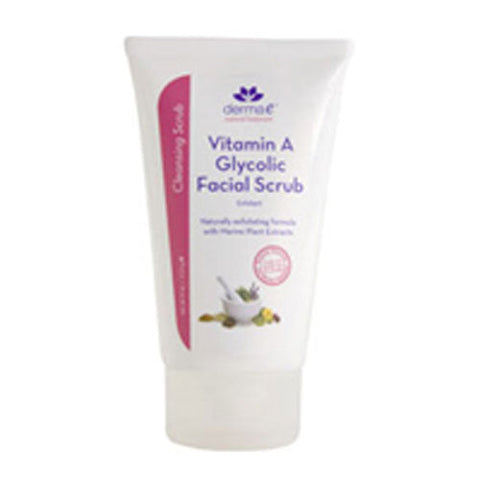 Derma e, Vitamin A Glycolic Facial Scrub, 4 oz Derma e