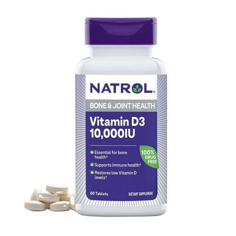 Vitamin D3 60 Tabs by Natrol