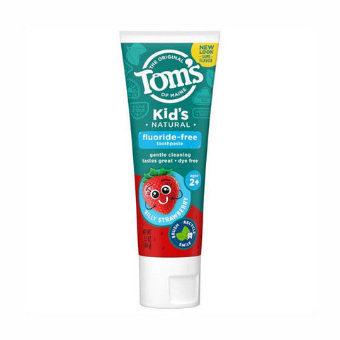 Tom's Of Maine, Kid'S Natural Toothpaste Fluoride-Free Ages 2 Plus Silly Strawberry, 5.1 Oz Tom's Of Maine