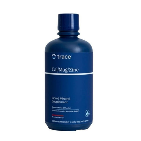 Trace Minerals, Liquid Cal/Mag/Zinc, 32 Oz Trace Minerals