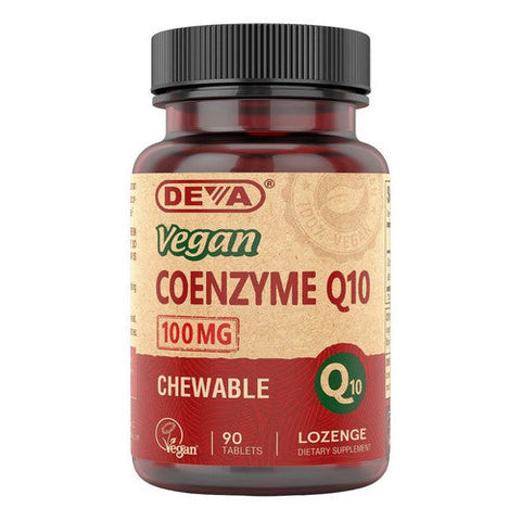 Deva Vegan Vitamins, Vegan Coenzyme Q10, 100 mg, 90 Tabs Deva Vegan Vitamins