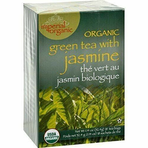 Uncle Lees Teas, Imperial Organic Green Tea, Jasmine 18 bags Uncle Lees Teas