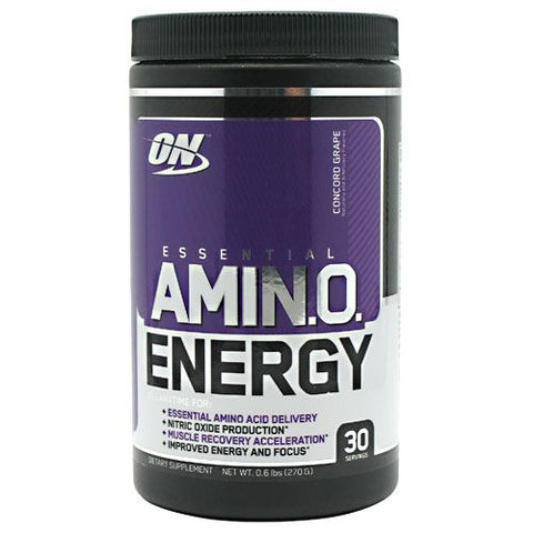 Optimum Nutrition, Essential Amino Energy, Concord Grape 30 Servings Optimum Nutrition