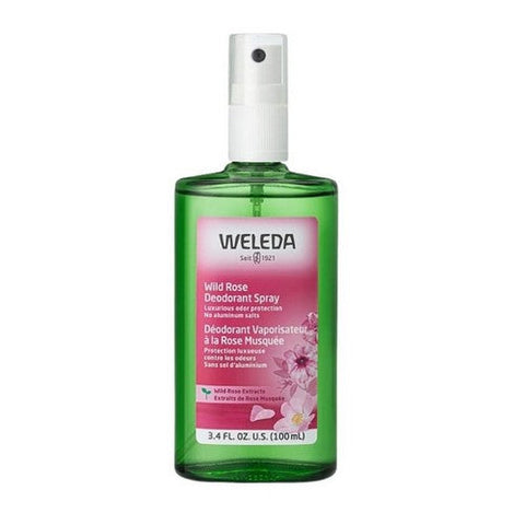 Weleda, Wild Rose Deodorant Spray, 3.4 oz Weleda