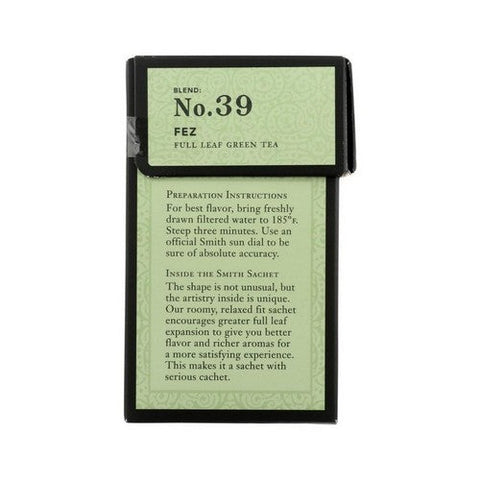 Smithtea, Fez Green Tea, 15 Bag Smithtea