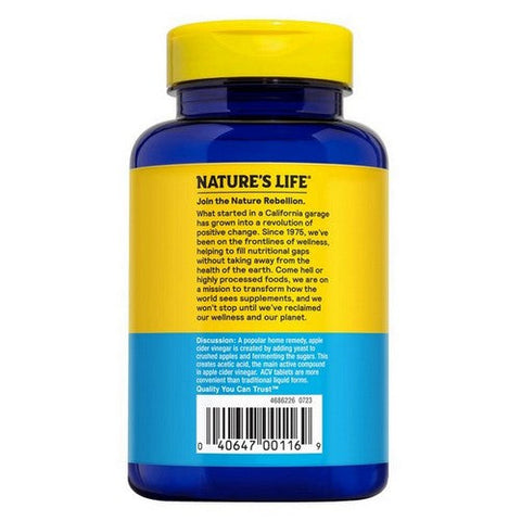 Nature's Life, Apple Cider Vinegar, 250 mg, 250 tabs Nature's Life