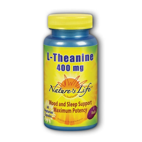 Nature's Life, L-Theanine, 400 mg, 30 tabs Nature's Life