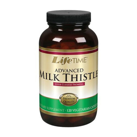 Life Time Nutritional Specialties, Advanced Milk Thistle Formula, 120 caps Life Time Nutritional Specialties