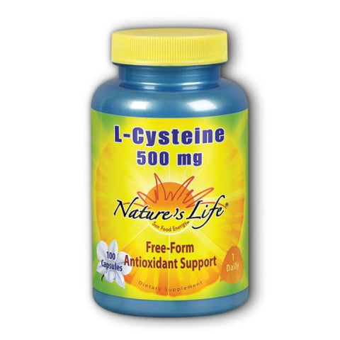 Nature's Life, L-Cysteine, 500 mg, 100 Caps Nature's Life