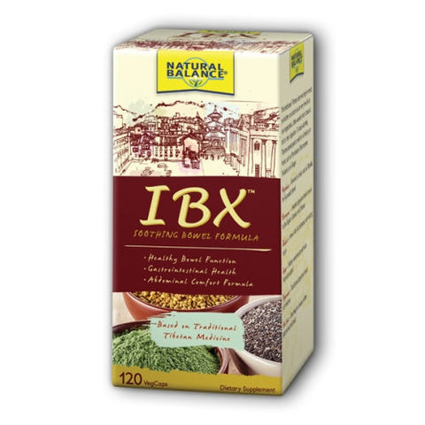 Natural Balance (Formerly known as Trimedica), IBx Soothing Bowel Formula, 120 caps Natural Balance (Formerly known as Trimedica)