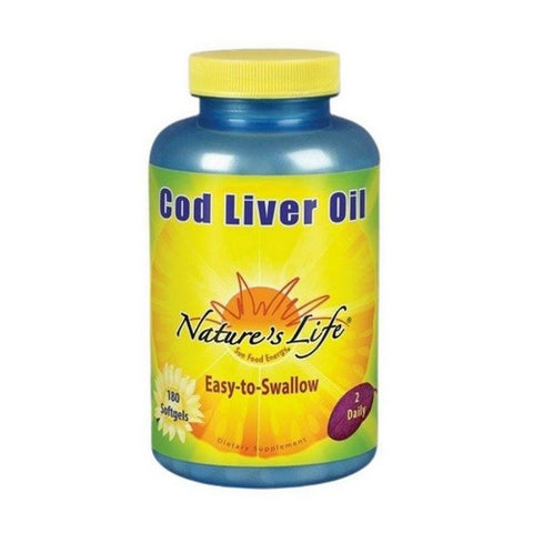 Nature's Life, Cod Liver Oil Concentrate, 1000 mg, 90 softgels Nature's Life