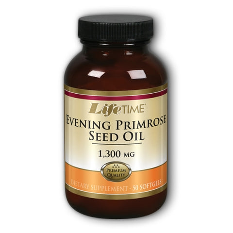 Life Time Nutritional Specialties, Evening Primrose Oil, 1300 mg, 50 softgels Life Time Nutritional Specialties