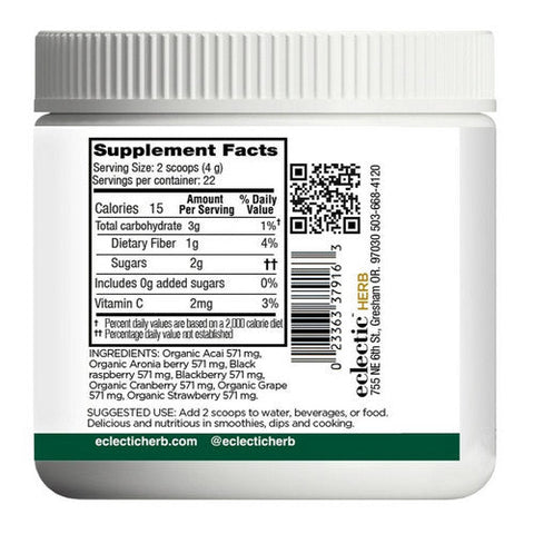 Eclectic Herb, Nutrigenomic Berry  FDP, 90 gm Eclectic Herb