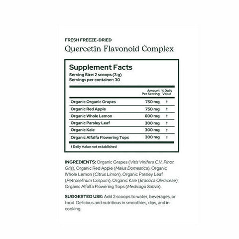 Eclectic Herb, Quercetin Flavonoid Complex Powder, 90 Grams Eclectic Herb