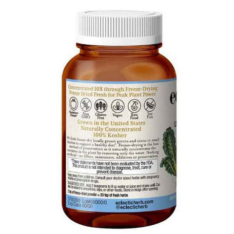 Eclectic Herb, Lemon Greens, 90 gm Eclectic Herb