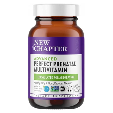 New Chapter, Advanced Perfect Prenatal Multivitamin, 270 Veg Tabs New Chapter