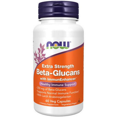Now Foods, Beta Glucans with ImmunEnhancer, 60 vcaps Now Foods