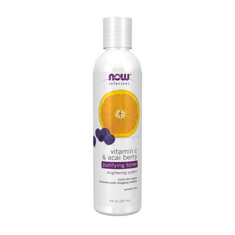 Now Foods, Vitamin C & Acai Berry Purifying Toner, 8 oz Now Foods