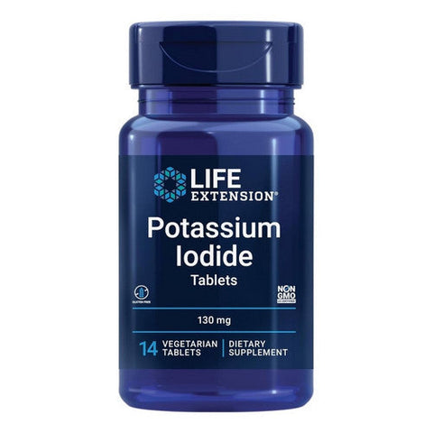Life Extension, Potassium Iodide Tablets, 130 Mg, 14 Veg Tabs Life Extension