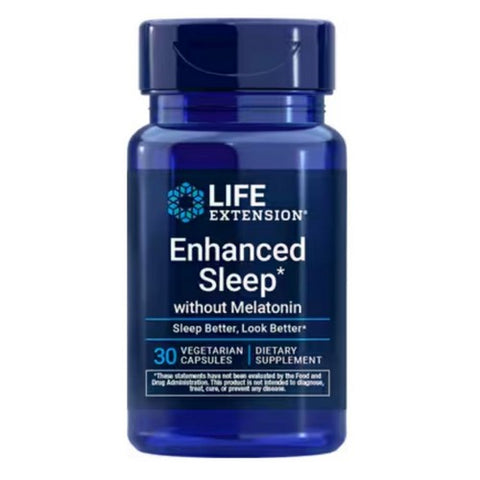 Life Extension, Enhanced Natural Sleep without Melatonin, 30 caps Life Extension