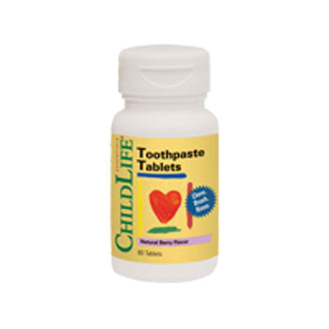 Child Life Essentials, Toothpaste Tablets, 60 tabs Child Life Essentials