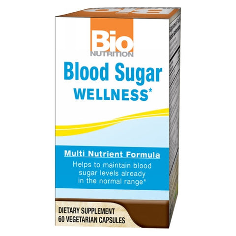 Bio Nutrition Inc, Blood Sugar Wellness, 60 vcaps Bio Nutrition Inc