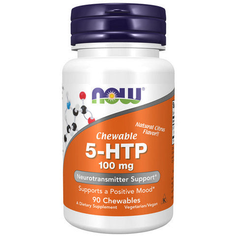 Now Foods, 5-HTP, 100 mg, 90 Chewables Now Foods