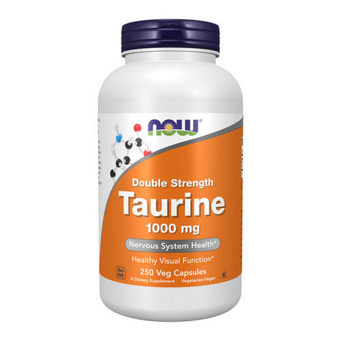 Now Foods, Taurine Double Strength, 1000 mg, 250 caps Now Foods