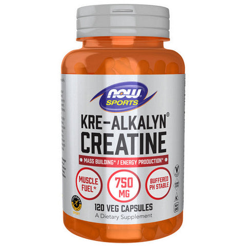 Now Foods, Kre Alkalyn Creatine, 750 Mg, 120 Veg Caps Now Foods