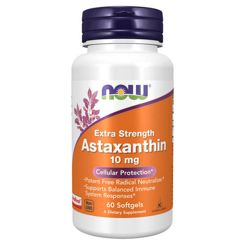 Now Foods, Astaxanthin, 10 mg, 60 sgels Now Foods
