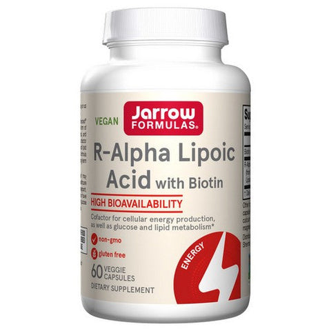 Jarrow Formulas, R Alpha Lipoic Acid with Biotin, 60 vcaps Jarrow Formulas
