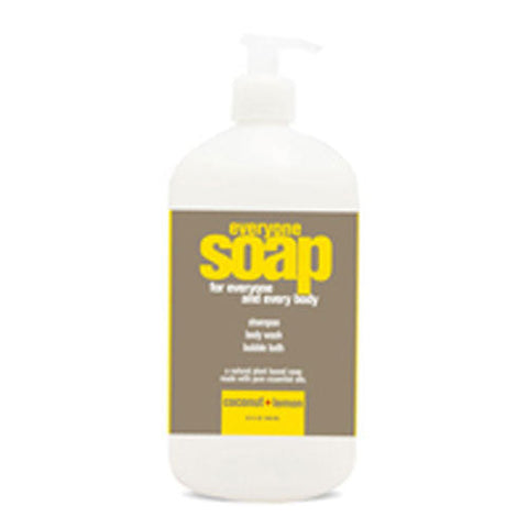 EO Products, Everyone Liquid Soap, Coconut & Lemon 32 OZ EO Products