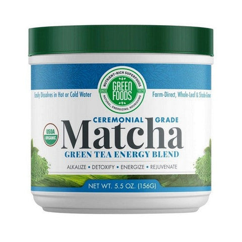 Green Foods Corporation, Matcha Green Tea Energy Blend, 5.5 Oz Green Foods Corporation