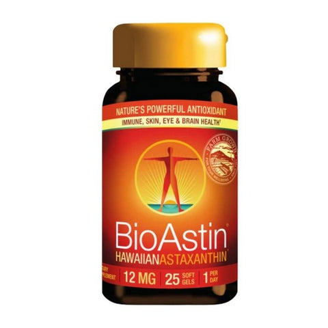Nutrex Hawaii, Bioastin Hawaiian Astaxanthin, 12 Mg, 25 Softgels Nutrex Hawaii