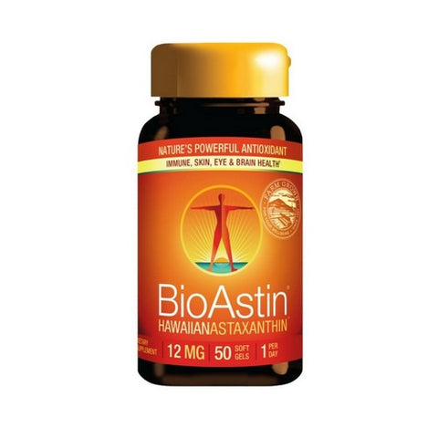 Nutrex Hawaii, BioAstin Hawaiian Astaxanthin, 12 MG, 50 CAPS Nutrex Hawaii