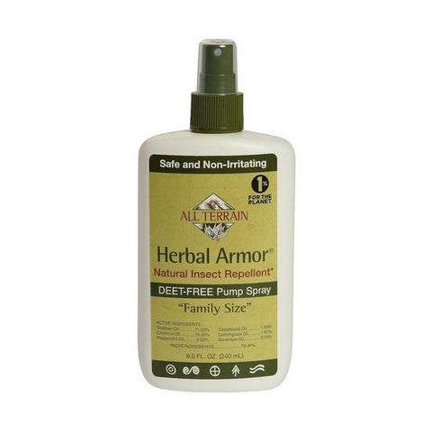 All Terrain, Herbal Armor Natural Insect Repellent, 8 oz