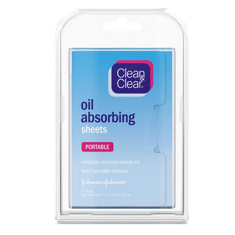 Clean & Clear, Oil Absorbing Sheets, 50 each Clean & Clear