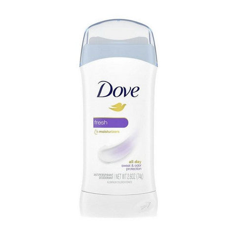 Dove, Antiperspirant Deodorant Invisible Solid Fresh, 2.6 Oz Dove