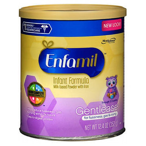 Enfamil, Gentlease Infant Formula Powder, 12.4 Oz Enfamil