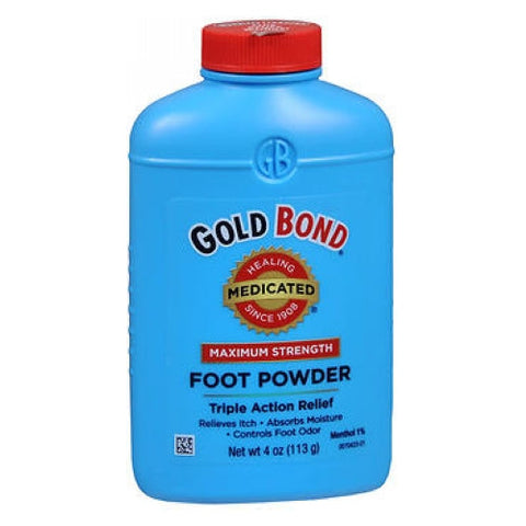 Gold Bond, Foot Powder Maximum Strength, 4 Oz Gold Bond