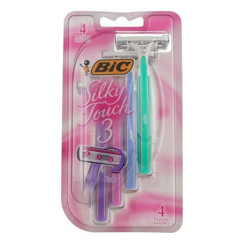 Bic, Silky Touch 3 Shavers For Women, 4 each Bic