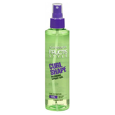 Garnier Fructis, Curl Shape Defining Spray Gel Strong Hold Coconut Water, 8.5 oz Garnier Fructis
