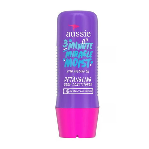 Aussie, 3 Minute Miracle Moist Detangling Deep Conditioner, 8 Oz Aussie