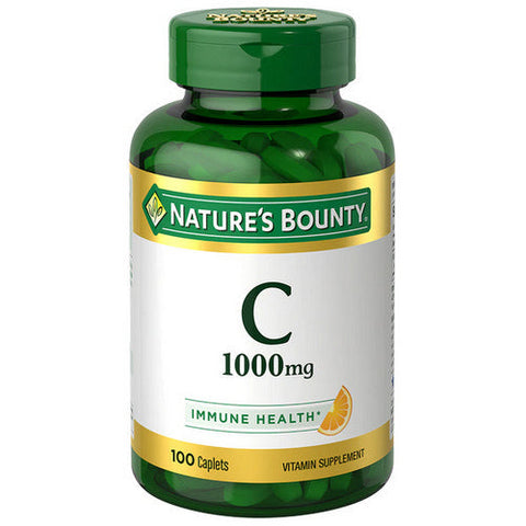 Nature's Bounty, Vitamin C, 1000 mg, 100 tabs Nature's Bounty