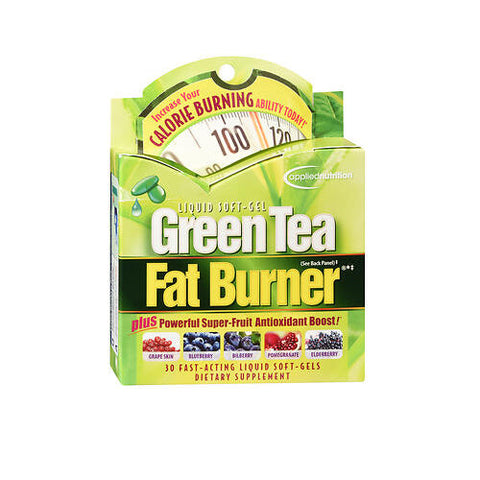 Applied Nutrition, Green Tea Fat Burner Liquid Softgels, 30 caps Applied Nutrition