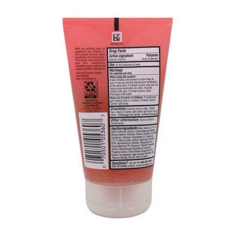 Neutrogena, Oil-Free Acne Wash Foaming Scrub Pink Grapefruit, 4.2 Oz Neutrogena