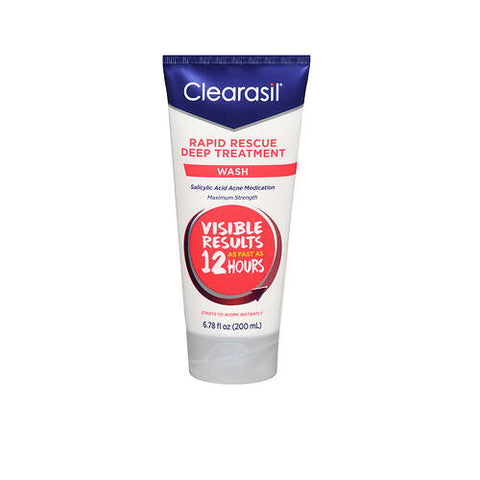 Clearasil, Rapid Rescue Deep Treatment Wash, 6.78 Oz Clearasil