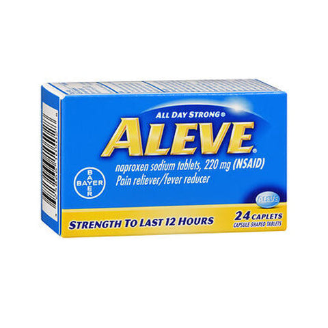 Aleve, All Day Strong Pain Reliever And Fever Reducer, 220 mg, 24 Caplets Aleve