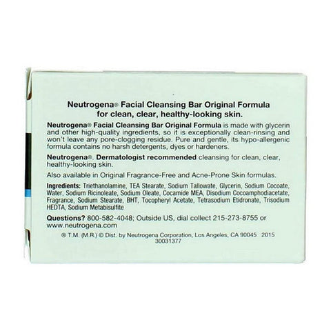 Neutrogena, Transparent Facial Soap Bar, Count of 1 Neutrogena